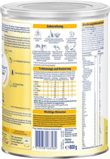 BEBA PRE Lapte inițial de la naștere, hrană pentru copii cu DHA, doar lactoză, fără ulei de palmier, pachet 3 (3 x 800 g) Naty Shop