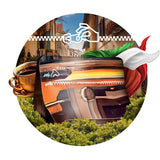 Boabe de cafea prăjite Italiana Bellagio 1kg | 80% Arabica și 20% Robusta | cu note de nuci și ciocolată neagră | proaspăt prăjită, aciditate scăzută | pentru aparate de cafea | Blue Orca Coffee