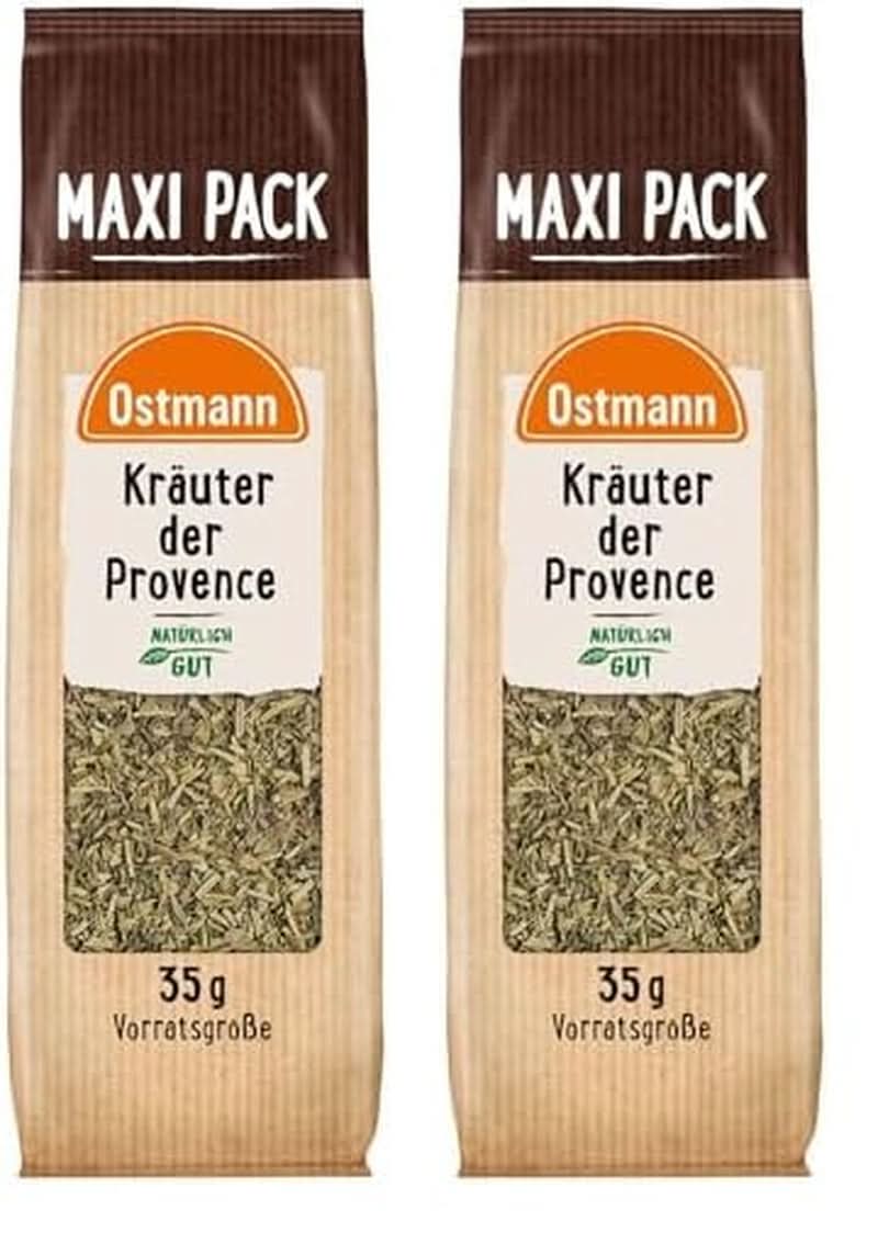 Ostmann, Amestec mediteranean de ierburi pentru tocănițe, pizza și paste, 35 grame Naty Shop 2 x 35 grame