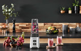 Blender Pulseo LM17GD, 400 W, 4 lame, 700 Ml, Recipient portabil 600 Ml Bucatarie Naty Shop