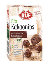 RUF pudră de cacao de calitate organică, 125 grame Cacao si Ciocolata Calda Naty Shop Miezuri de cacao 150 grame