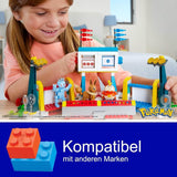 MEGA Pokémon Action Figure Building Toy, Arena de antrenament cu 1101 piese, joc de lupte și 5 figuri mobile pentru copii, HWR82 Action figures Naty Shop