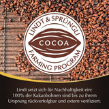 Lindt Ciocolată | Bețișoare LINDOR 60% Cacao | 100g | 4 bețișoare de ciocolată cu ciocolată neagră 60% cacao și umplutură care se topește în gură | Bețișor de ciocolată