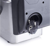 Tristar friteuză din oțel inoxidabil - Cu capacitate de 2 litri, funcție de zonă rece și termostat reglabil până la 190°C, FR-6919, argintiu Electrocasnice Naty Shop