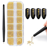 100Pcs 3D Blume Nagel Charms Nägel Zubehör Nageldesign Glitzersteine Nailart Strasssteine Flower Nail Charms Luminous Flower Nail Art Charms Bunte Blumen Deko Nagel Steinchen Flowers Nail