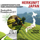 ORIGEENS Ceai japonez organic Matcha Usagi (Latte Intensiv) - Single Origin Shizuoka - Pudră Matcha organică - Pungă de 80 g