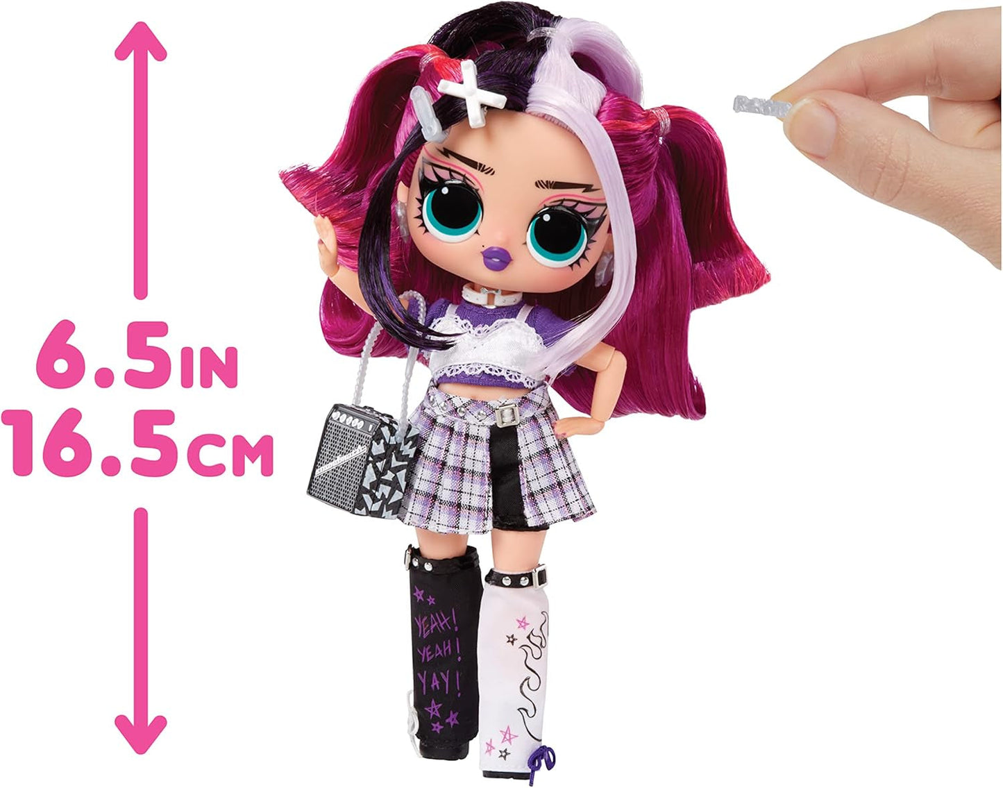 LOL Surprise! Păpușă la modă pentru preadolescenti, seria 4 - Jenny Rox - Despachetează 15 surprize și accesorii fabuloase - Cadou excelent pentru copii cu vârsta de 4 ani și peste