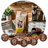 Set boabe de cafea 3x1kg 3000g | Brazilia Guaxupe | Brazilia Mogiana | Brazilia Cerrado | Brazilia | Cafea specială | Proaspăt prăjită