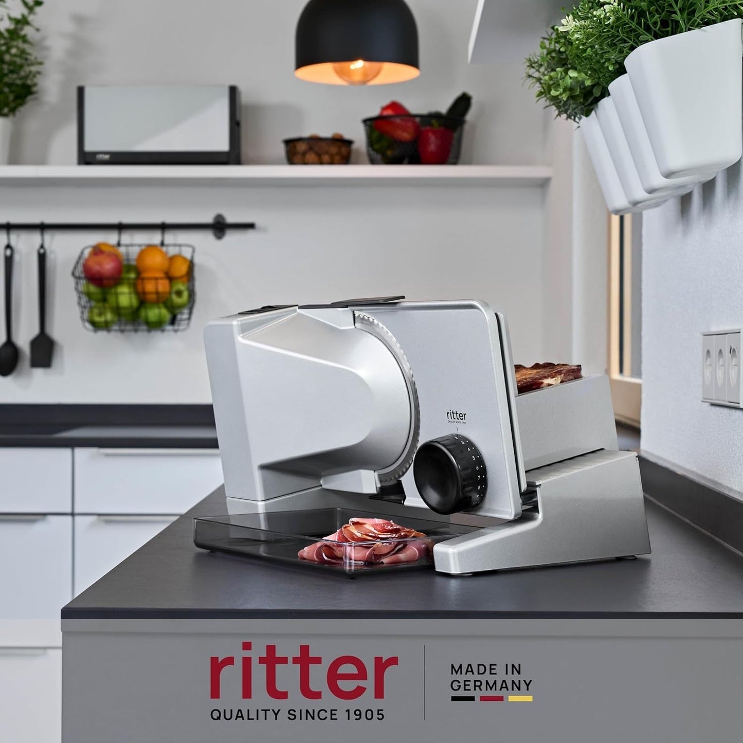 Ritter Serano 7 Duo plus Mașină electrică multifuncțională de feliat Rasnite si Feliatoare Naty Shop