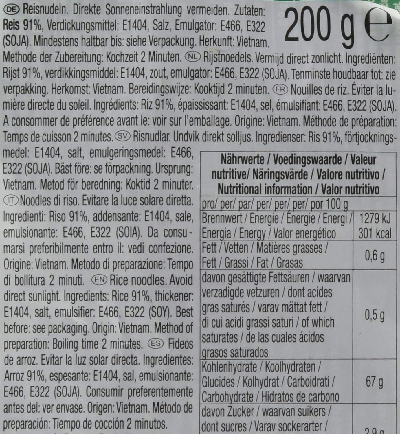 ACECOOK - SAU tăiței de orez - (1 X 200 GR)