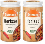 Ostmann Gewürze - Harissa Gewürzmischung | Scharfes orientalisches Gewürz für Geflügel, Fleisch, Gemüse oder Couscous | 35 g in der Streudose