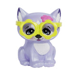 Enchantimals HHB90 - Păpușa Hadley Husky (aprox. 15 cm) și Figurină Animal Câine de Sanie, păpușă mică cu fustă detașabilă și accesorii, cadou excelent pentru copiii cu vârsta de 4 ani și peste