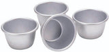 Mini matrițe pentru budincă Kitchencraft, aluminiu anodizat, 7,5 cm, set de 4, argintiu Matrite si tavi pentru copt Naty Shop
