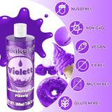 Colorant alimentar - Gikikoko 200ml colorant alimentar lichid, foarte concentrat, colorant alimentar pentru copt, macaroane, prăjituri, jeleu, fondant, prăjituri, slime DIY (violet)