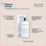 Crema pentru mărirea sânilor și ridicarea sânilor, Ingrediente naturale - PUSH UP! de Elaine Perine ™ Cosmetice si Infrumusetare Naty Shop