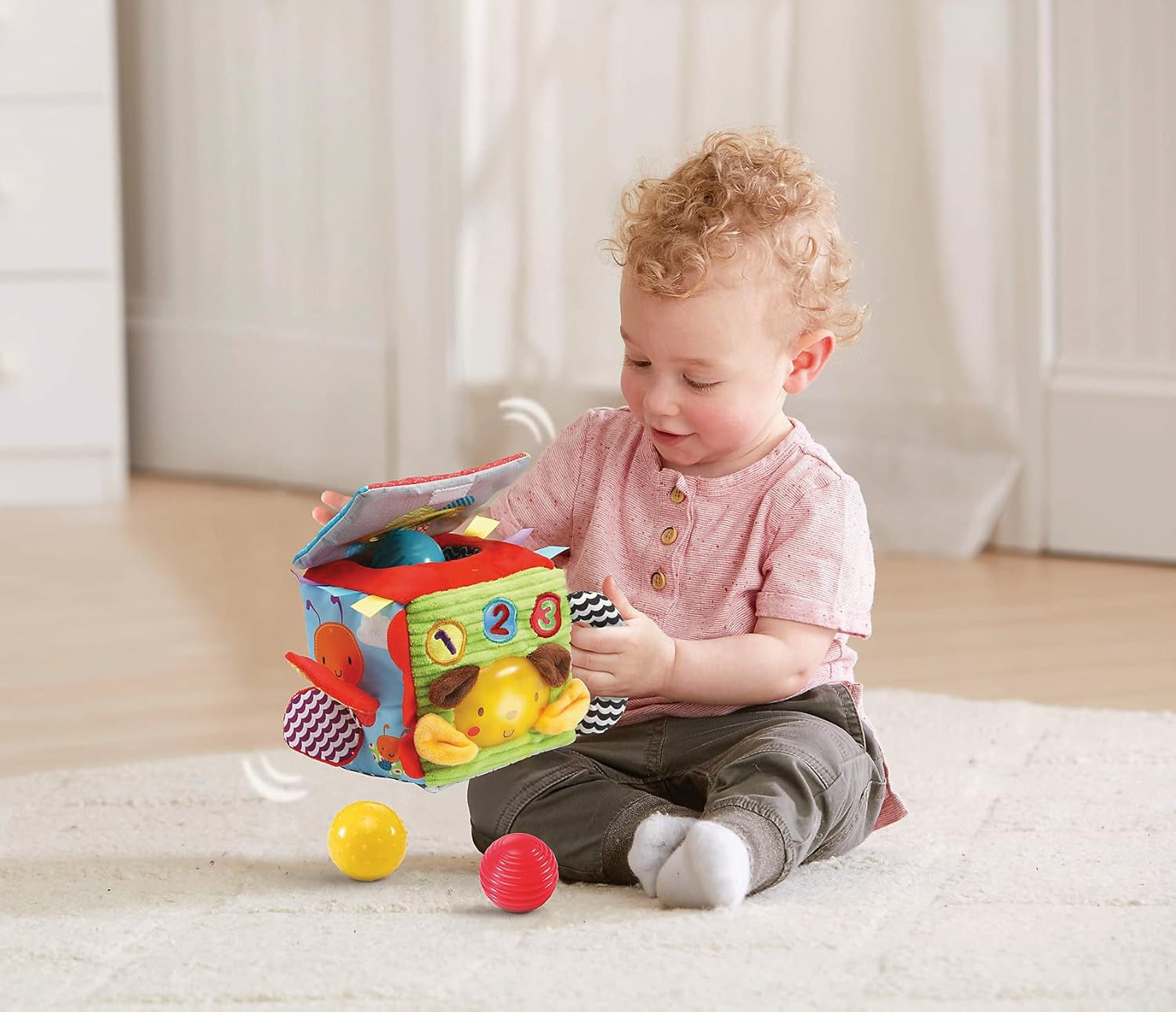 Vtech 80-528204 1-2-3 cub cuddly jucărie pentru copii Jucarii Bebe Naty Shop