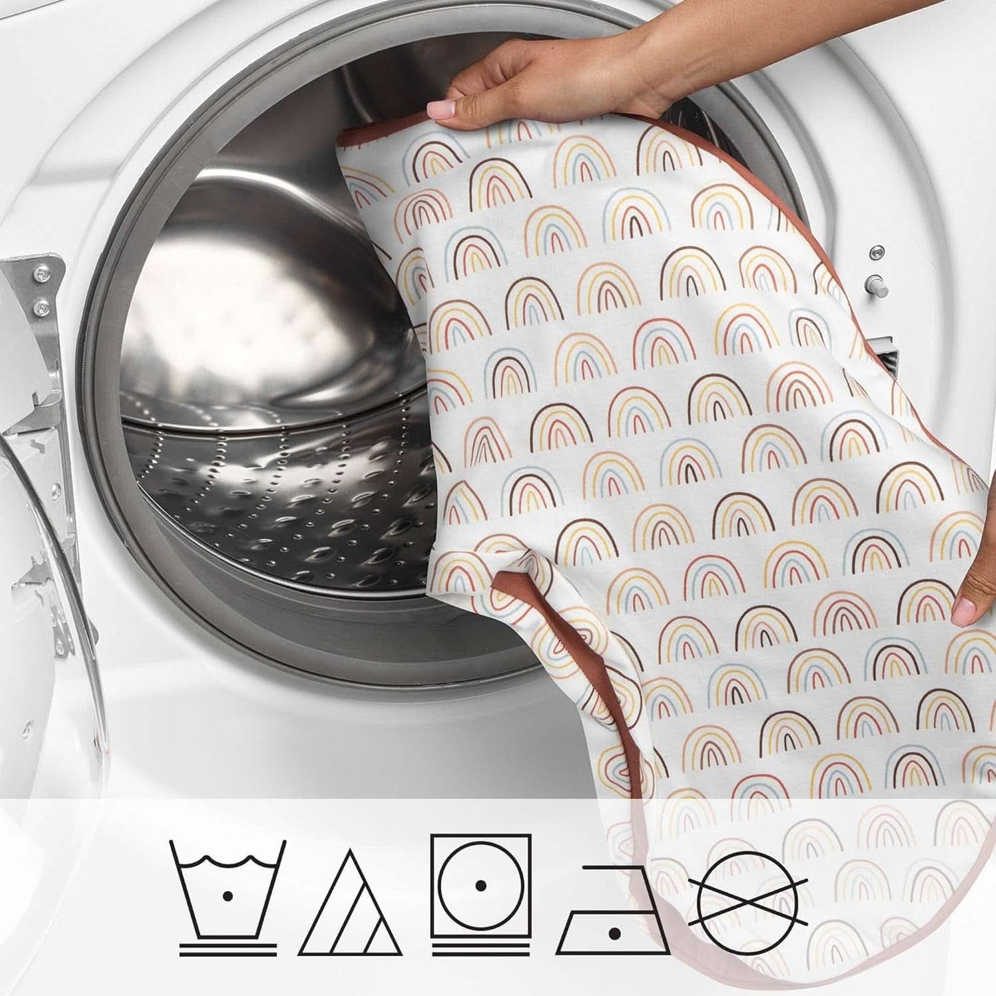 Husa de perna pentru alaptare – Tesatura organica Accesorii Hrana si Alaptare Bebe Naty Shop
