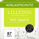 Pantaloni LILLYDOO prietenoși cu pielea, mărimea 5 (12-17 kg), cutie lunară (105 bucăți)