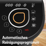 Espressor Tassimo My Way cu 2 capsule TAS6502 cu filtru de apă, peste 70 de băuturi, personalizare băuturi, varietate de cafea, preparare ușoară, 1.500 wați, negru