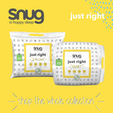 Plapumă Snug Just Right, 10.5 tog, fibră goală, alb, pat dublu Plapumi si pilote Naty Shop