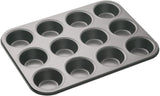 Masterclass 6-Loch-Muffinblech Mit PTFE-, PFOA- Und Bpa-Freiem Antihaftbeschichtung, Robustes 1Mm Dickes Karbonstahlblech, 27 X 18Cm Cupcake-Form Matrite si tavi pentru copt Naty Shop 35 X 27 X 2.5 Cm