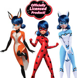 Bandai - Miraculous Ladybug - Doll Marinette Colour Change Surprise - Păpușă articulată Miraculous, 26 Cm + 3 surprize - Model aleatoriu - P50390 Papusi Naty Shop