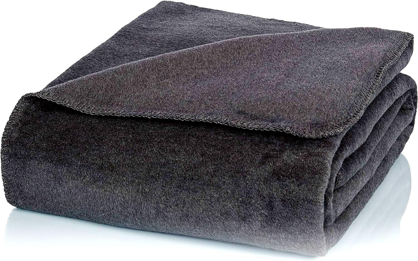 Glart cosy pătură simplu burgundy roșu pătură 130X170 cm canapea, moale și cald pătură de lână extra pufos ca canapea pătură canapea pătură, pătură cuddly pătură cosy, pluș canapea arunca pătură, U1B Paturi si Cuverturi Glart Uni antracit