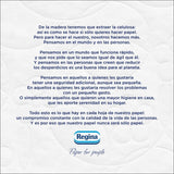 Regina Feeling - 42 role hârtie igienică, 175 foi cu trei straturi, extract natural de bumbac și parfum delicat, 60% ambalaj din plastic reciclat, 100% hârtie certificată Fsc