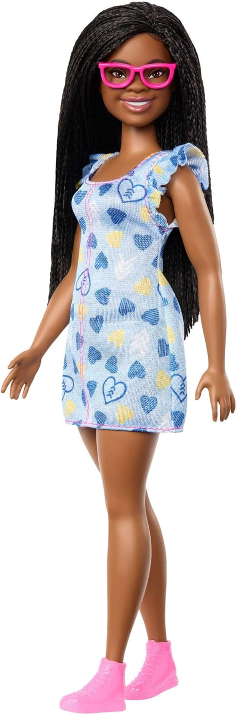 Păpușa Barbie Fashionistas nr. 229 cu sindrom Down în rochie de inimă, dezvoltată în cooperare cu Societatea Națională pentru Sindromul Down, HYK14 Papusi Naty Shop Titlu implicit
