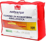 Fork Nottetempo jachetă puf microfibră microfibră foarte cald (2Cm) 120X80X2 Cm Bianco Plapumi si pilote Naty Shop 205X250X2 Cm Microfibra menține foarte cald (2Cm)