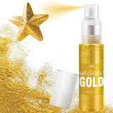 Spray cu sclipici comestibil - 22G sclipici alimentar, pudră cu sclipici comestibilă pentru băuturi, decorațiuni tort, macaroane - pudră cu sclipici colorant alimentar, sclipici comestibil pentru cocktailuri, brioșe (roz)