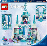 LEGO Ç€ Disney Frozen Palatul de iarnă al Elsei, set de construit și jucat pentru copii cu palat model și minifigurine ELSA și Anna, cadou pentru fete, băieți și fani ai filmului de la 6 ani 43244 Seturi de constructie Besuche den LEGO-Store