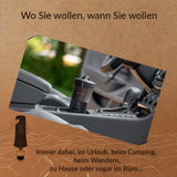 Handpresso - Handcoffee Auto 21000 | Espressor auto de 12V - Espressor de 12 volți pentru mașini | Espressor Senseo Pad pentru mașini - Espressor de călătorie de 12V | Espressor de 12 volți pentru autorulote