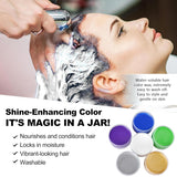 Vopsea de păr temporară verde, Styling Hair Tone pentru bărbați femei, Pomadă pentru coafură naturală, Ceară de vopsit părul pentru petreceri, Cosplay & Halloween, Crăciun, Vopsea de păr temporară cremă (100g, verde) Vopsea pentru par Naty Shop