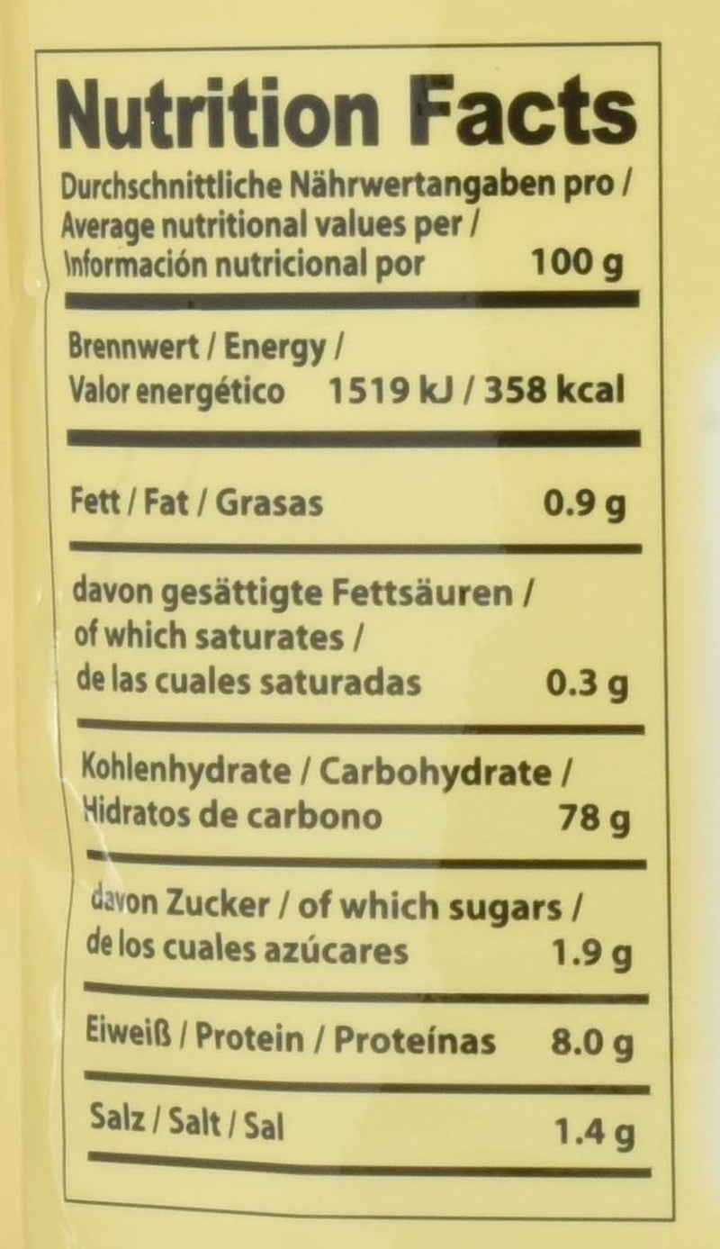 Backmischung Für Tempura Gerichte, 5Er Pack (5 X 1 Kg) Amestec pentru copt si gatit Naty Shop
