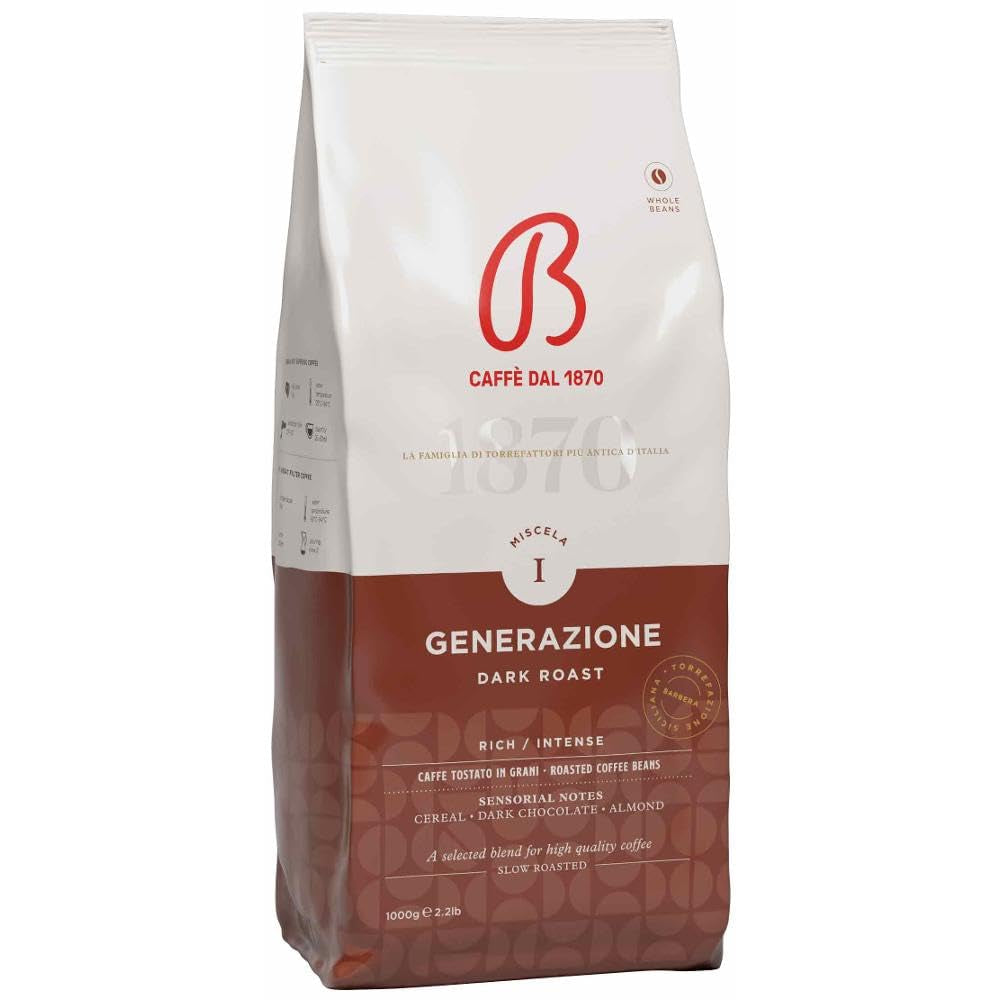 Cafea - Amestec în boabe - Prima Generazione - Intensiv restricționată - Kg.1