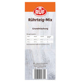 RUF Rührkuchen Backmischung, Nur Wasser & Öl Zugeben, Rezeptur Für Blechkuchen, Kastenkuchen, Muffins, Gugelhupf Und Tortenböden, 1X1000G Amestec pentru copt si gatit Naty Shop