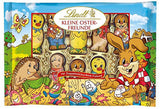 Micii Prieteni de Paște cu Ciocolată | 2 x 100 g și Decor de Ciocolată Mini Ouă cu Lapte Alpin | 2 x 180 g Pliculețe | Ouă de ciocolată cu lapte premium, ambalate vesel și colorat, în patru culori, pentru Paște