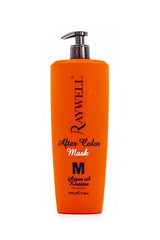 After Color Mask - îngrijire intensivă pentru părul vopsit, 1000 ml, protejează și îngrijește părul vopsit, conferă strălucire, hidratare și suplețe, fără silicon, vegan, calitate de coafor Masca de par Naty Shop Titlu implicit