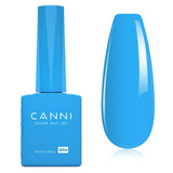 Ojă gel CANNI, semipermanentă, violet închis, ojă, gel UV, se detașează prin înmuiere, manichiură