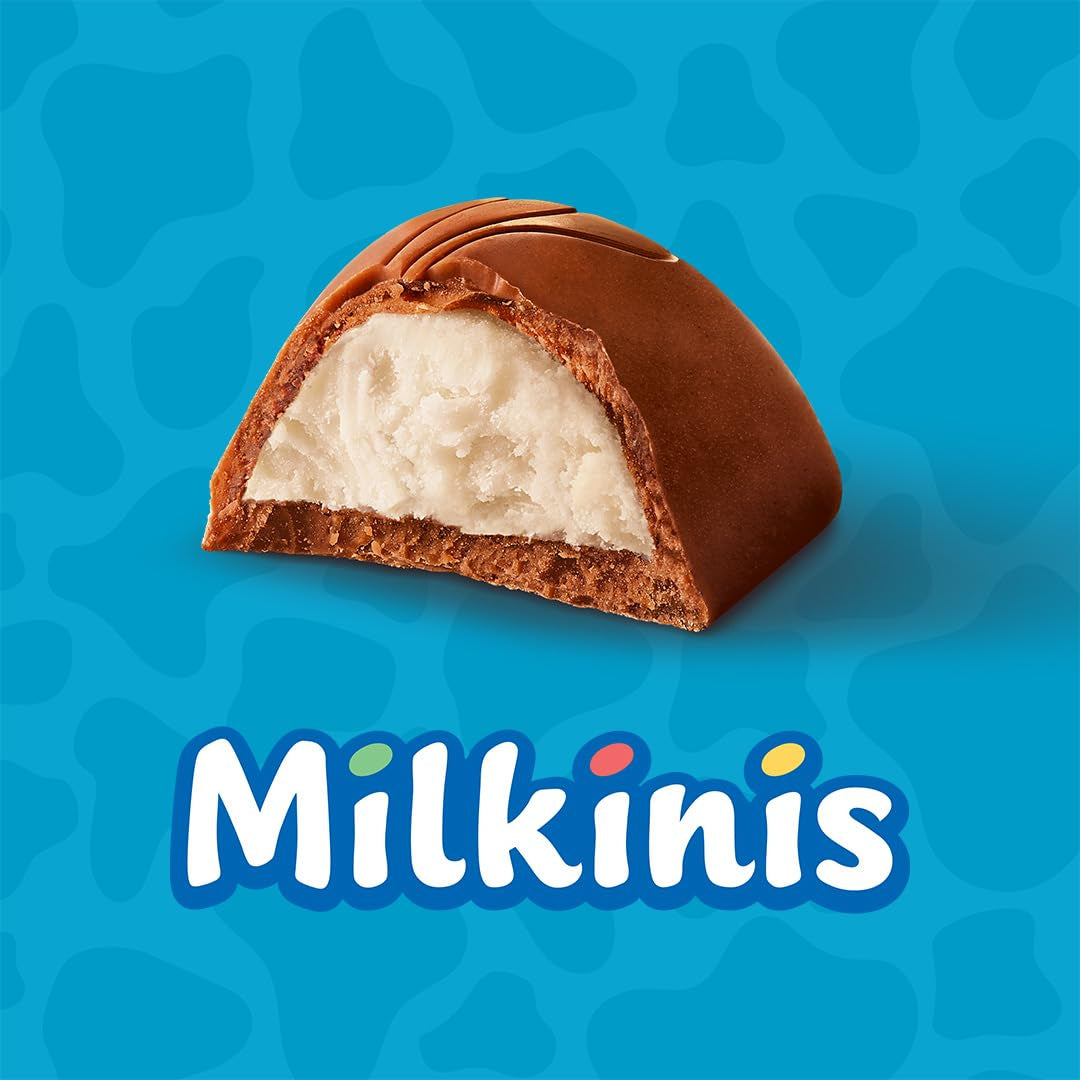 Milka Favourites – un mix de 5 sortimente populare de ciocolată, 108 bomboane de ciocolată ambalate individual – 1 kg
