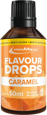 Picături aromate Ironmaxx - Fără calorii și fără zahăr, 50 ml Arome Naty Shop Caramel