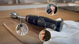 Bosch Stabmixer Ergomaster Serie 4, 1000 Watt, Edelstahl-Mixstab, Zerkleinerer, Mix-/Messbecher, Schwarz Bucatarie Naty Shop