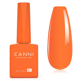 Ojă gel CANNI, semipermanentă, violet închis, ojă, gel UV, se detașează prin înmuiere, manichiură