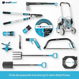 Furtun de irigații Cellfast SPRING, furtun de irigații cu trei canale și conectori completi, fabricat din fire de înaltă calitate, rezistent la UV, 15 m, 1/2 inch, 19-022, multicolor, 38x38x8 cm