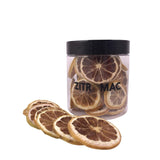 45g Felii de lămâie uscată, felii de fructe uscate pentru cocktailuri, lămâie uscată ca decor pentru Crăciun, vin fiert, ceai, coacere|100% lămâi uscate naturale Produse deshidratate Naty Shop 45G
