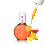 LALILL Nail Cuticle Oil 75Ml - Himbeere Nagelpflegeöl - Nagelöl Pflege Für Nägel Nagelhaut - SPA Maniküre Naildesign Hände - Vegan - Mit Pipette
