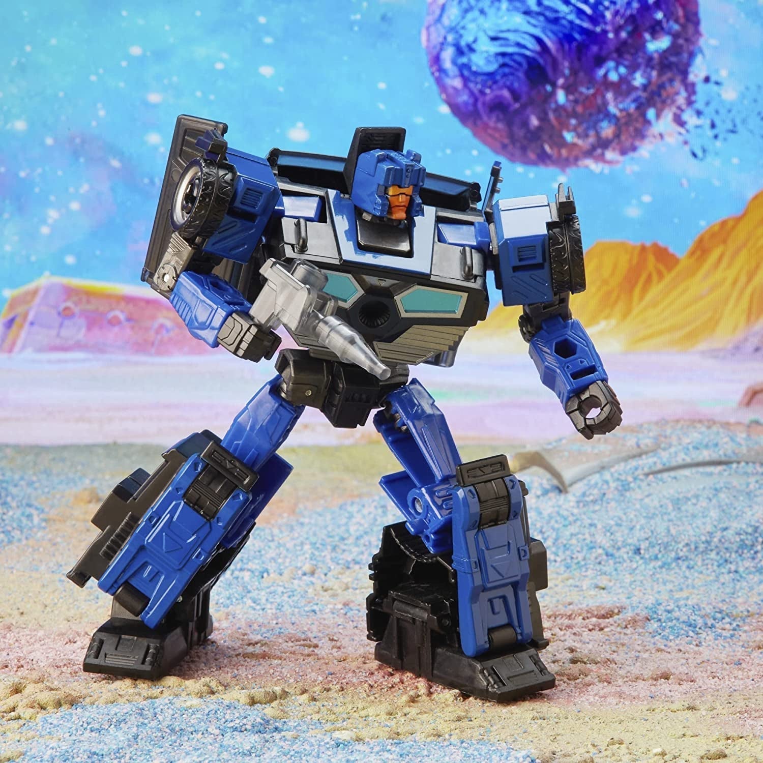 Transformers Generations Legacy Toy 14 Cm Large Deluxe Crankcase Action Figure, varsta 8+ Action figures Naty Shop