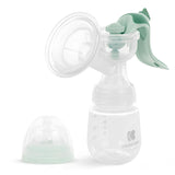 Pompă de sân Kikkaboo ELSIE, manuală cu 2 moduri, putere de aspirație reglabilă, cupă din silicon moale Accesorii Hrana si Alaptare Bebe Naty Shop