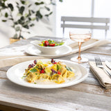 vivo - Villeroy & Boch Group – Essential White Dinner Set 18 tlg. Weiß, Spülmaschinenfest, Mikrowellensicher, Geschirr Set für 6 Personen, Müslischalen, Speiseteller, Dessertteller, Premium Porzellan
